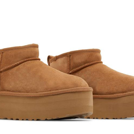 UGG Classic Ultra Mini Platform Chestnut - 1135092-CHE