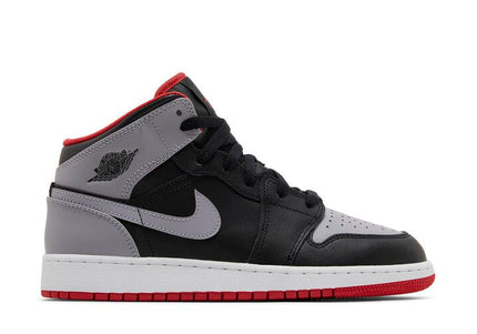 Air Jordan Air Jordan 1 Mid Cement Grey Red - DQ8423-006