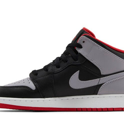 Air Jordan Air Jordan 1 Mid Cement Grey Red - DQ8423-006