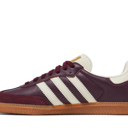 Adidas Samba OG Maroon Gold Metallic - ID0477