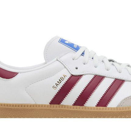 Adidas Samba OG White Burgundy Gum - IF3813