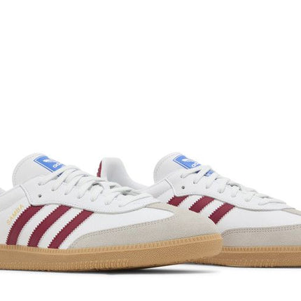 Adidas Samba OG White Burgundy Gum - IF3813