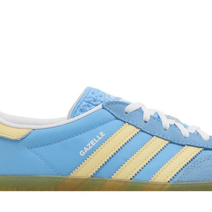 Adidas Gazelle Indoor Semi Blue Burst Almost Yellow - IE2960