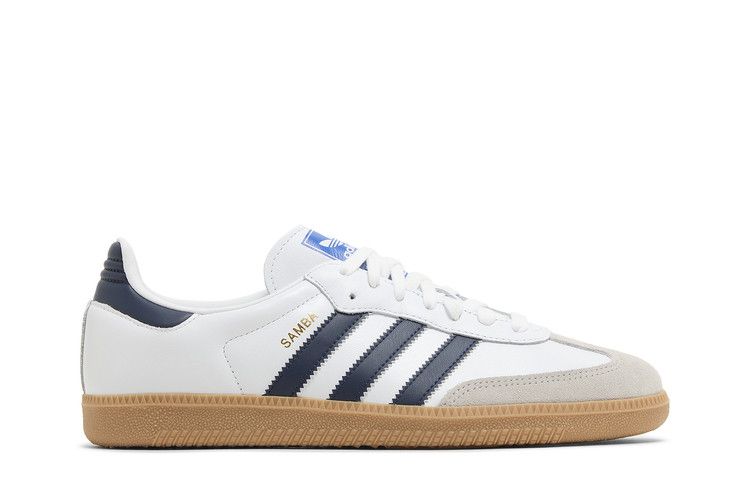 Adidas Samba OG Cloud White Night Indigo Gum - IF3814