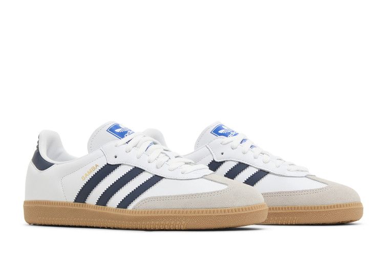 Adidas Samba OG Cloud White Night Indigo Gum - IF3814