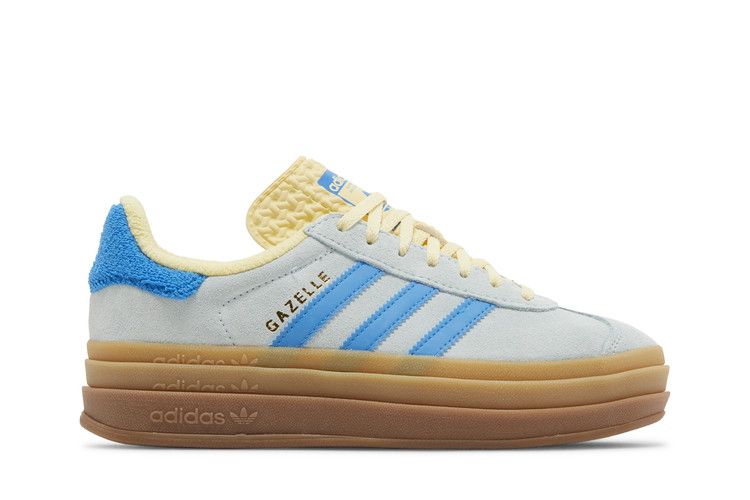 Adidas Gazelle Bold Almost Blue Yellow - IE0430