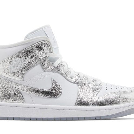 Air Jordan Air Jordan 1 Mid Crinkled Chrome - FN5031-100