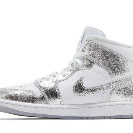 Air Jordan Air Jordan 1 Mid Crinkled Chrome - FN5031-100