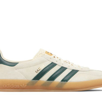 Adidas Gazelle Indoor Cream White Collegiate Green Gum - IH7502