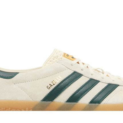 Adidas Gazelle Indoor Cream White Collegiate Green Gum - IH7502