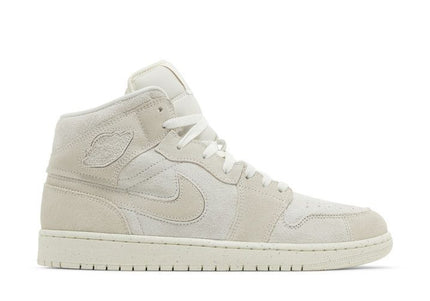 Air Jordan Air Jordan 1 Mid Craft Suede Ivory - FQ3224-100 / FN7449-100