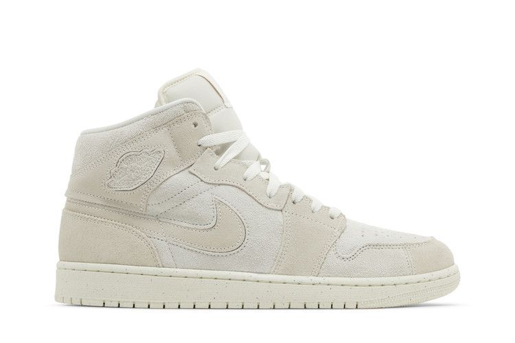 Air Jordan Air Jordan 1 Mid Craft Suede Ivory - FQ3224-100 / FN7449-100