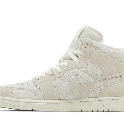 Air Jordan Air Jordan 1 Mid Craft Suede Ivory - FQ3224-100 / FN7449-100