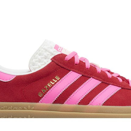 Adidas Gazelle Bold Collegiate Red Lucid Pink - IH7496