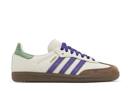 Adidas Samba OG Off White Core Purple Green Brown - ID8349