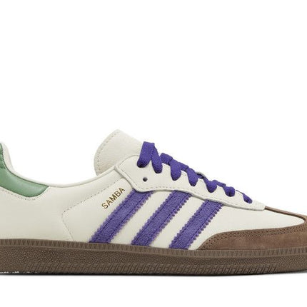 Adidas Samba OG Off White Core Purple Green Brown - ID8349