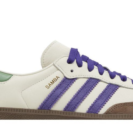 Adidas Samba OG Off White Core Purple Green Brown - ID8349