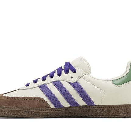 Adidas Samba OG Off White Core Purple Green Brown - ID8349