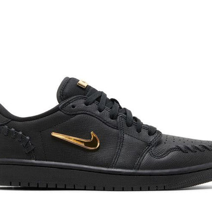 Air Jordan Air Jordan 1 Low Method of Make Black Metallic Gold - FN5032-007