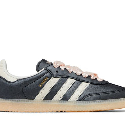 Adidas Samba OG Black Pink Ribbon Laces - IH8047