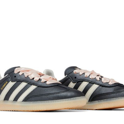 Adidas Samba OG Black Pink Ribbon Laces - IH8047