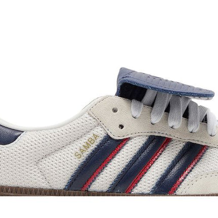 Adidas Samba LT Crystal White Dark Blue Gum - IE9169