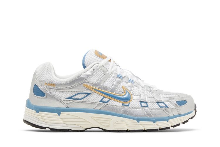 Nike P-6000 Metallic Silver Aegean Storm - HJ7246-100