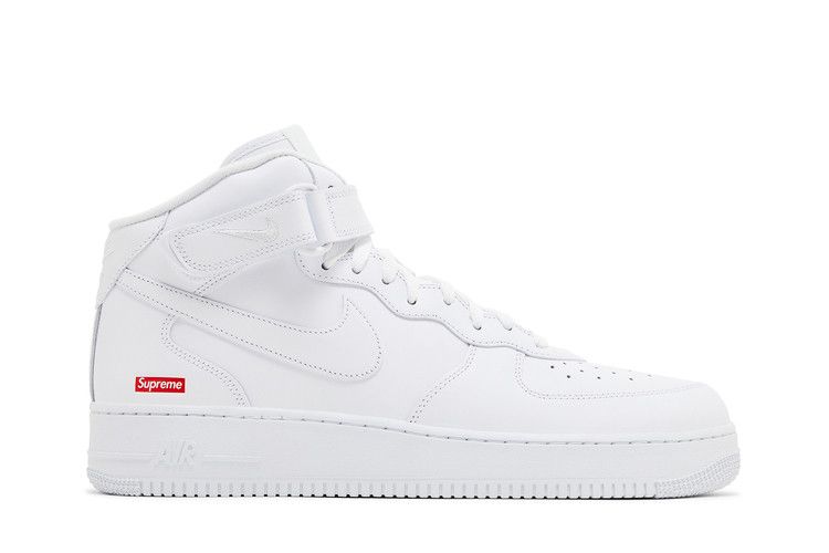 Nike Air Force 1 Mid Supreme White - FZ8784-100