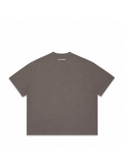 DECODED TEE - BROWN PINK