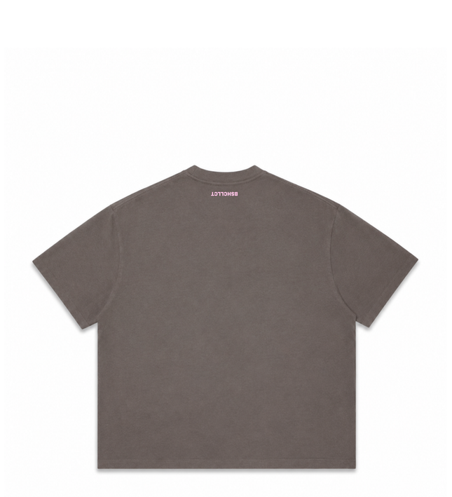 DECODED T-SHIRT - BRAUN ROSA