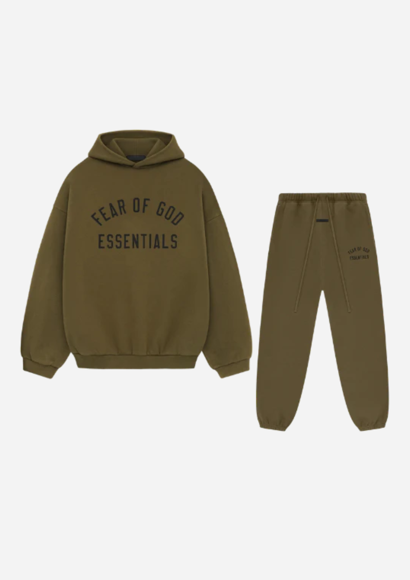 Fear of God Essentials Olive Complete set
