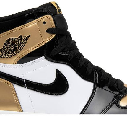 Air Jordan Air Jordan 1 Retro High NRG Patent Gold Toe - 861428-007