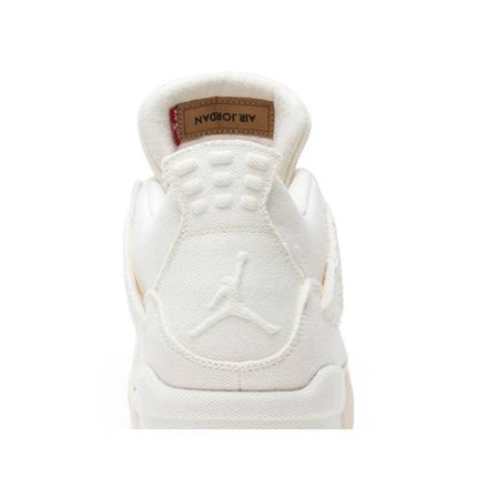 Air Jordan Air Jordan 4 Retro Levi's White - undefined