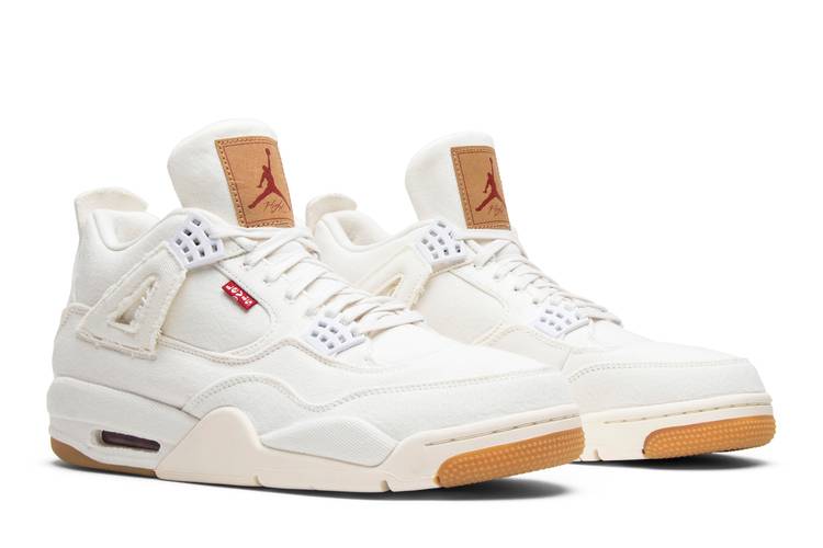 Air Jordan Air Jordan 4 Retro Levi's White - undefined