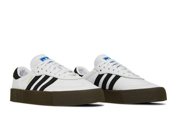 Adidas Sambarose White Black Gum - AQ1134