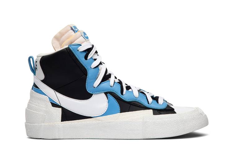 Nike Blazer Mid Sacai White Black Legend Blue - BV0072-001