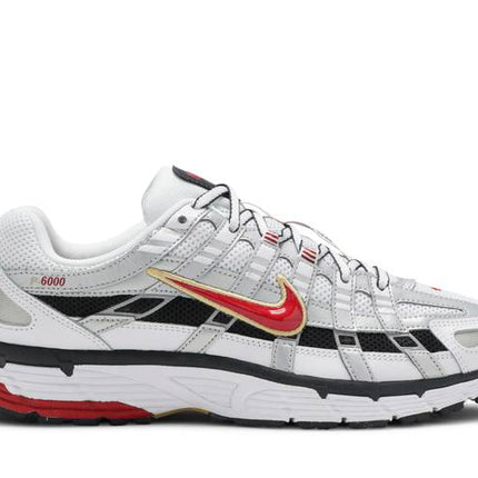 Nike P-6000 White Gold Red - BV1021-101