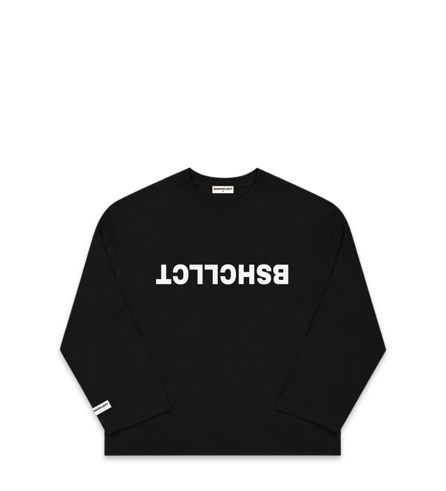 DECODED LONGSLEEVE - ZWART