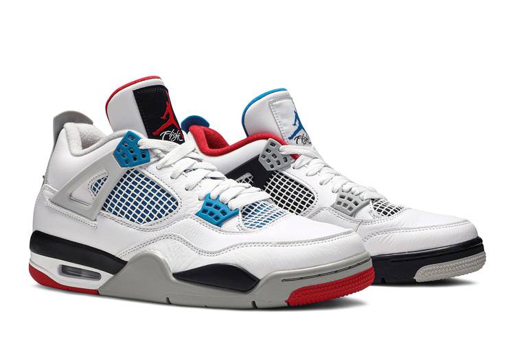 Air Jordan Air Jordan 4 Retro What The - undefined