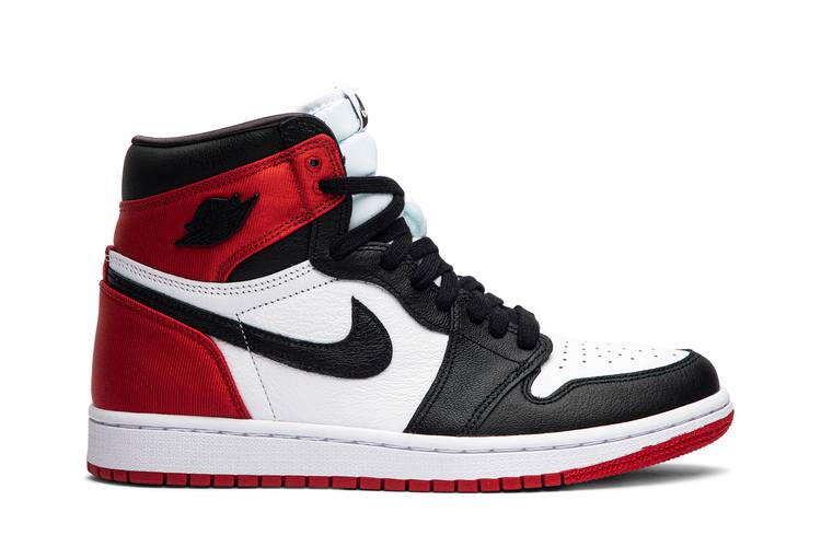 Air Jordan Air Jordan 1 Retro High Satin Black Toe - CD0461-016