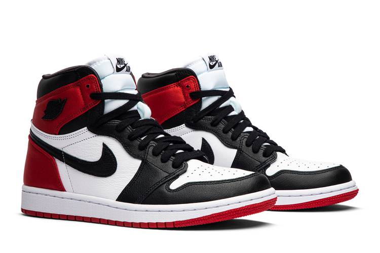 Air Jordan Air Jordan 1 Retro High Satin Black Toe - CD0461-016