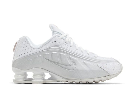 Nike Shox R4 White Metallic Silver - AR3565-101