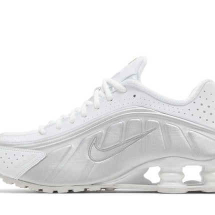 Nike Shox R4 White Metallic Silver - AR3565-101