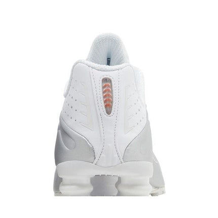 Nike Shox R4 White Metallic Silver - AR3565-101