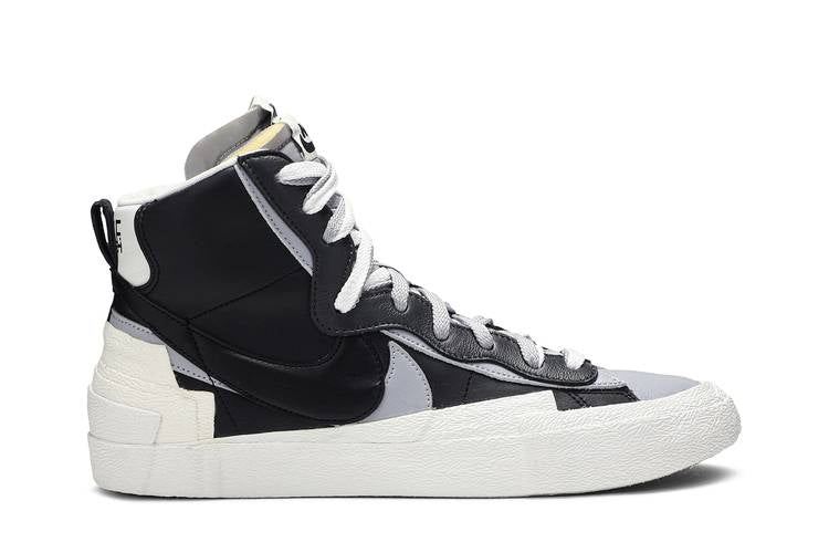 Nike Blazer Mid Sacai Black Grey - BV0072-002