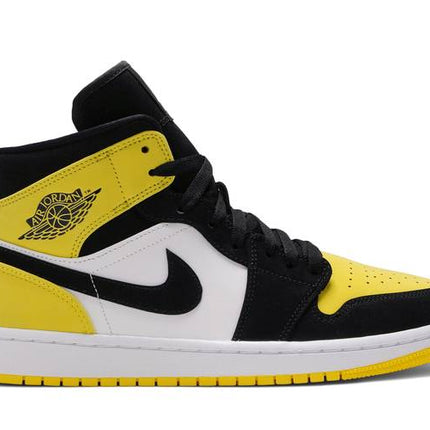 Air Jordan Air Jordan 1 Mid Yellow Toe Black - 852542-071