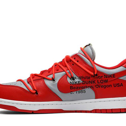 Nike Dunk Low Off-White University Red - CT0856-600