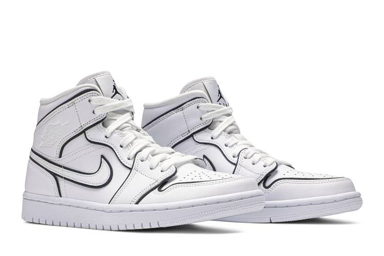 Air Jordan Air Jordan 1 Mid Iridescent Reflective White - CK6587-100