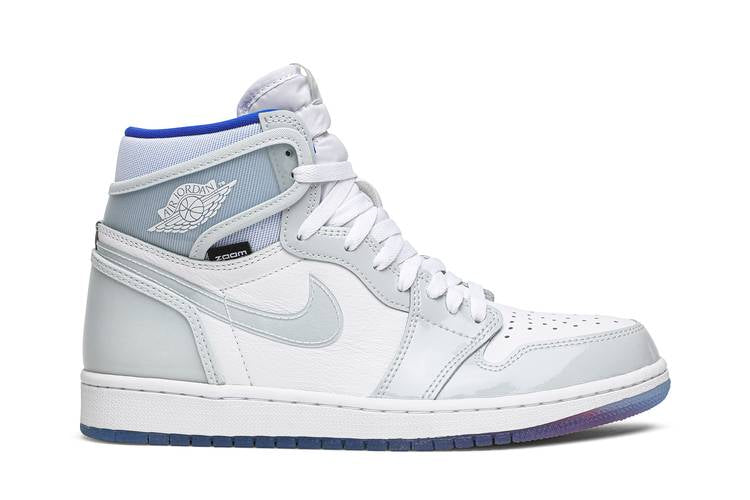 Air Jordan Air Jordan 1 Retro High Zoom White Racer Blue - CK6637-104