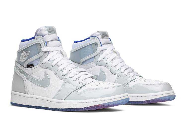 Air Jordan Air Jordan 1 Retro High Zoom White Racer Blue - CK6637-104